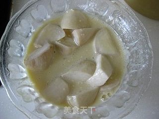 素菜像肉一样香------椒盐杏鲍菇的做法步骤:6
