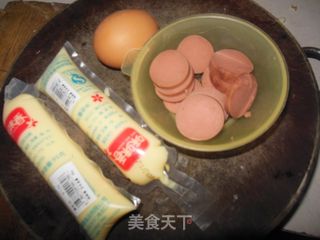 玉子豆腐蒸火腿的做法步骤：1