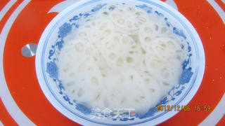 香脆莲藕的做法步骤:3