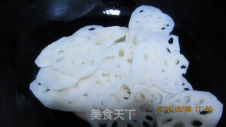 香脆莲藕的做法步骤:6