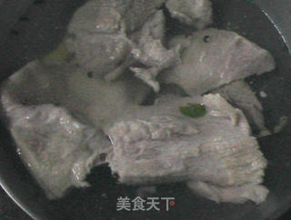 河北小吃:猪血糕的做法步骤:2