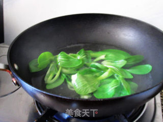 猴头菇扒油菜心的做法步骤:10
