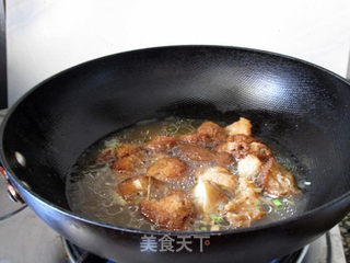 猴头菇扒油菜心的做法步骤:13