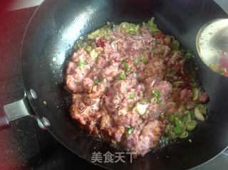 百花臊子面的做法步骤:4