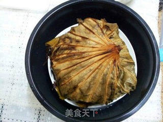 荷香糯米排骨的做法步骤:9