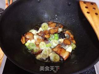 小炒豆干~芹菜五花肉炒豆干的做法步骤:7