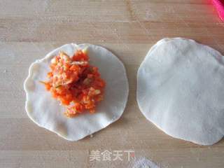 胡萝卜羊肉饺子的做法步骤:11