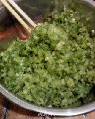 芹菜猪肉包的做法步骤:6
