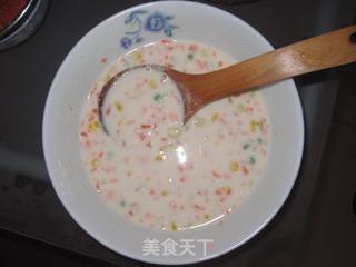 玉米豌豆胡萝卜饼的做法步骤：4