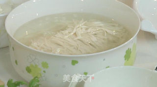 肉茸豆腐羹的做法步骤：3