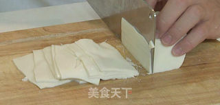 肉茸豆腐羹的做法步骤：1