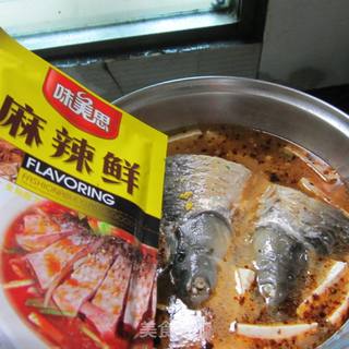 麻辣鱼头豆腐锅的做法步骤：7