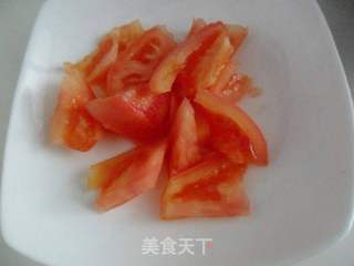 西红柿鸡蛋鲜虾面条的做法步骤:3