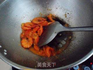 西红柿鸡蛋鲜虾面条的做法步骤:5