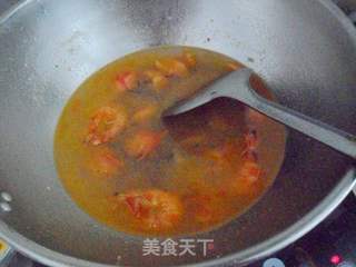 西红柿鸡蛋鲜虾面条的做法步骤:6