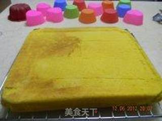 南瓜蛋糕的做法步骤:13