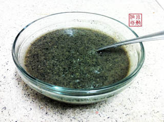 杏仁核桃黑芝麻糊的做法步骤:9