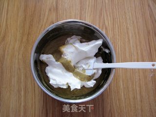 黑米面戚风蛋糕的做法步骤:11