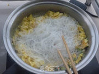 鸡蛋炒粉丝的做法步骤:9