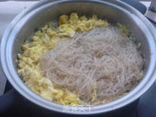 鸡蛋炒粉丝的做法步骤:12