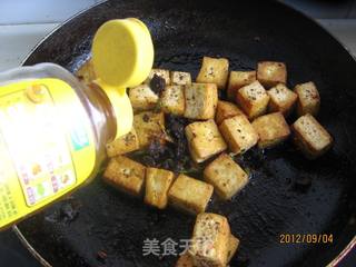 香菇酱炒豆腐的做法步骤:10