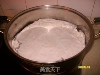 白又胖豆沙包的做法步骤:2