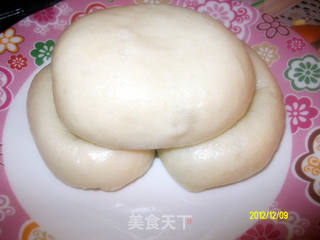 白又胖豆沙包的做法步骤:10