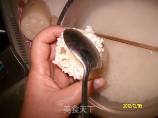 桂花糯米藕的做法步骤:7