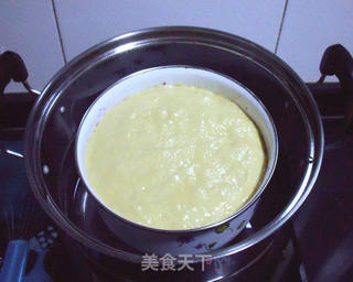 南瓜紫薯双色糕的做法步骤:15