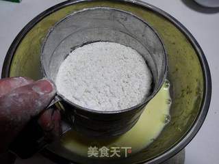 核桃蜂蜜重油蛋糕的做法步骤:5