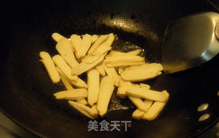 鲜蔬豆干合炒的做法步骤:5