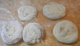 芝麻酱香饼的做法步骤:7