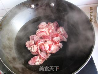 粟子焖羊肉的做法步骤:4