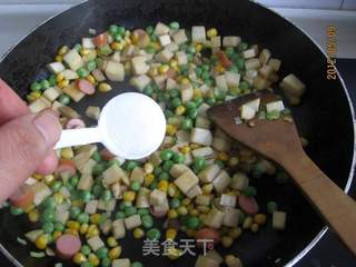 杂炒杏胞菇的做法步骤:10