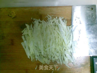 胡萝卷心小肉丝的做法步骤:3