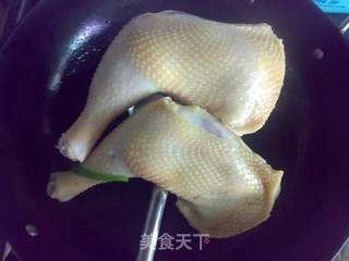 葱香咸鸡腿的做法步骤:5