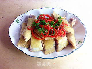 葱香咸鸡腿的做法步骤:9