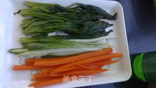 蛋包紫菜卷的做法步骤:5