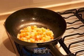 腊味炒饭的做法步骤:2