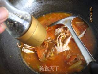 西红柿海蟹汤的做法步骤:13