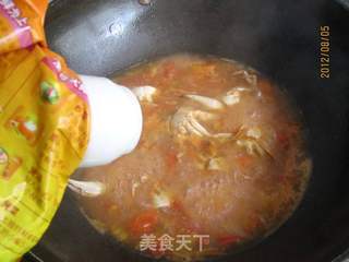 西红柿海蟹汤的做法步骤:12