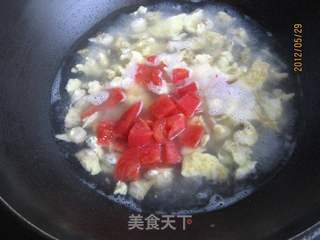 西红柿白蛤鸡蛋汤的做法步骤:7