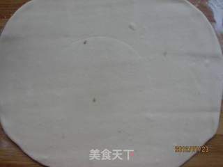 油菜鸡蛋煎饼的做法步骤:10