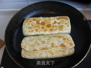 油菜鸡蛋煎饼的做法步骤：16