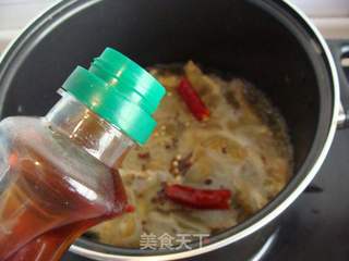 榨菜炖烧鸡的做法步骤:6