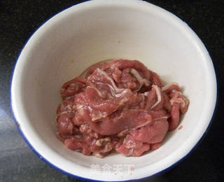 炒烤肉的做法步骤:2