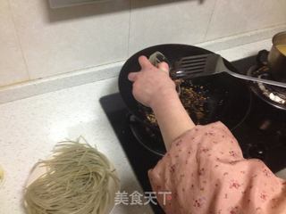 蚂蚁上树(酸辣版)的做法步骤:7