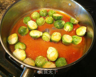 番茄味儿菜的做法步骤:3