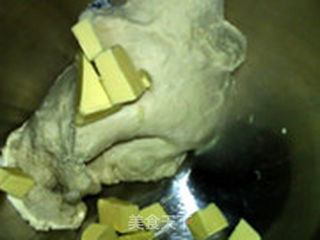 酸奶菠萝吐司(冷藏发酵)的做法步骤:4