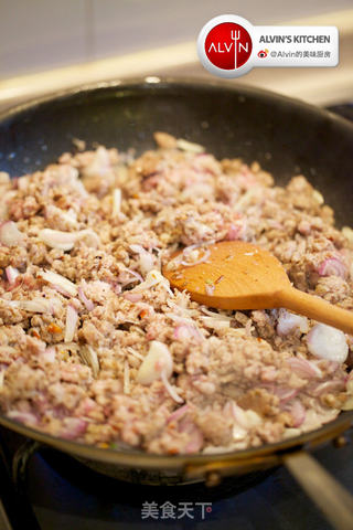 烤味猪肉堡的做法步骤:4